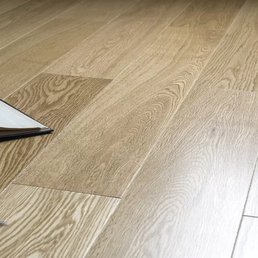 7" Wide Prefinished Solid White Oak Flooring