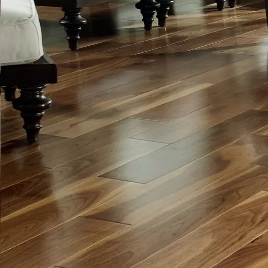 2 1/4" Unfinished Solid Walnut Flooring