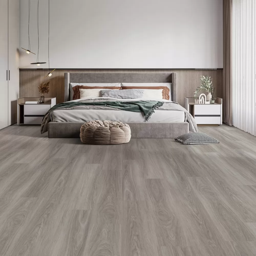 Next Floor StoneCast Wildwood Weathered Hickory SPC vinyl 581 007 in room