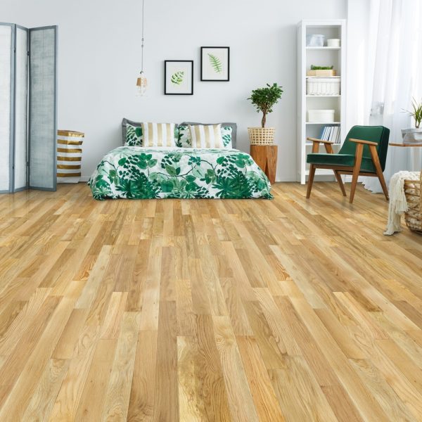 3 1/4" Prefinished Solid Premium Grade White Oak Natural - Image 2