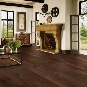 Hartco Platinum Meandering Path shown in a room