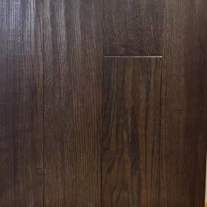 Dark Brown Character Oak Handscraped hardwood for sale