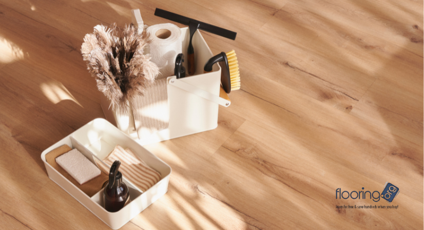 cleaning hardwood flooring after the holiday season