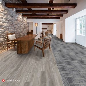 Aged Driftwood installed