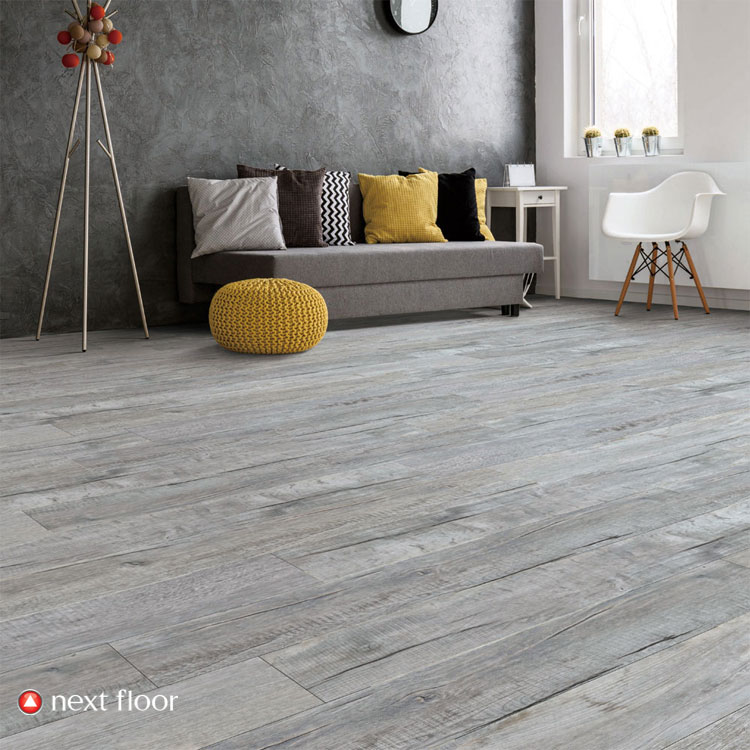 Silver Rustic Oak installed