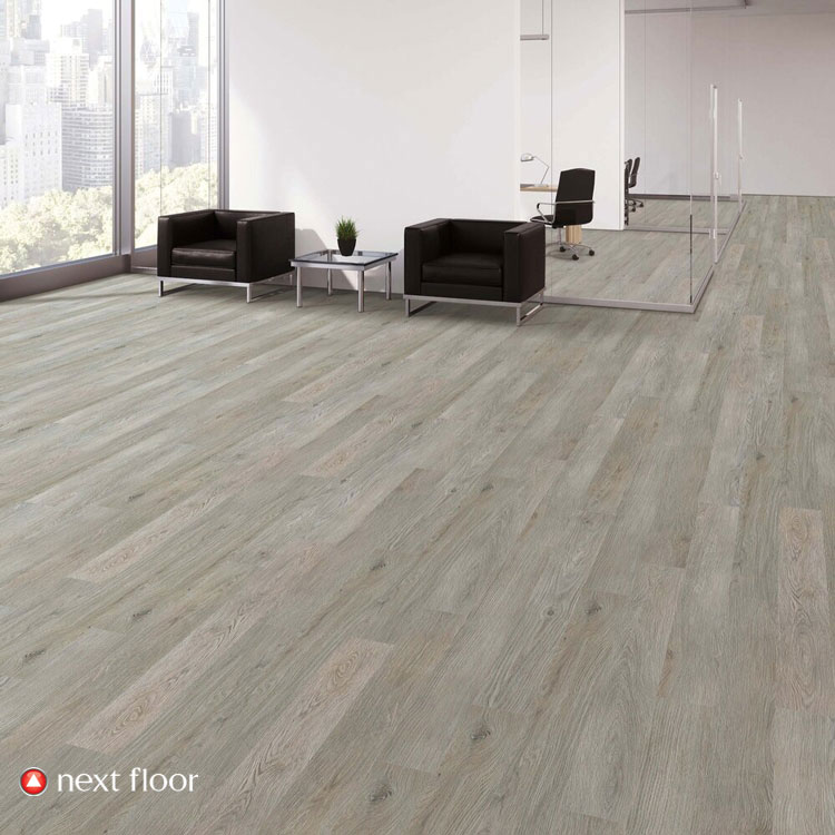 Next Floor Center Point Commercial Glue Down LVP NF464013 Taupestone Oak - NF464013