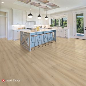 Toasted Almond Oak installed