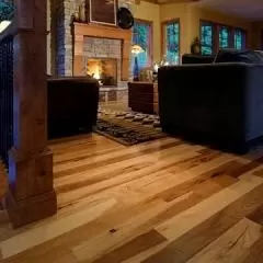 Unfinished Solid Hickory Flooring
