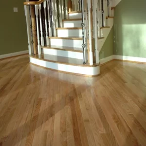 10" Wide Unfinished Engineered Red Oak Flooring