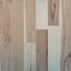 5" Unfinished Engineered Hickory Flooring