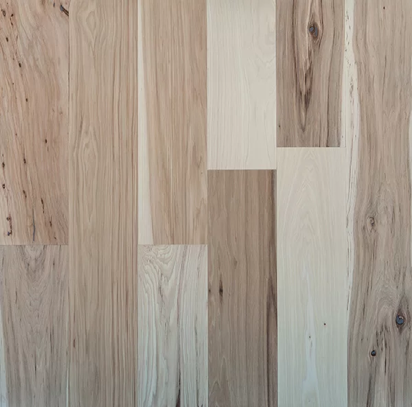 8" Unfinished Engineered Hickory Flooring