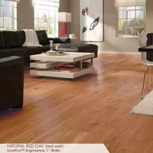 Somerset Wide Plank Engineered White Oak Natural 7"